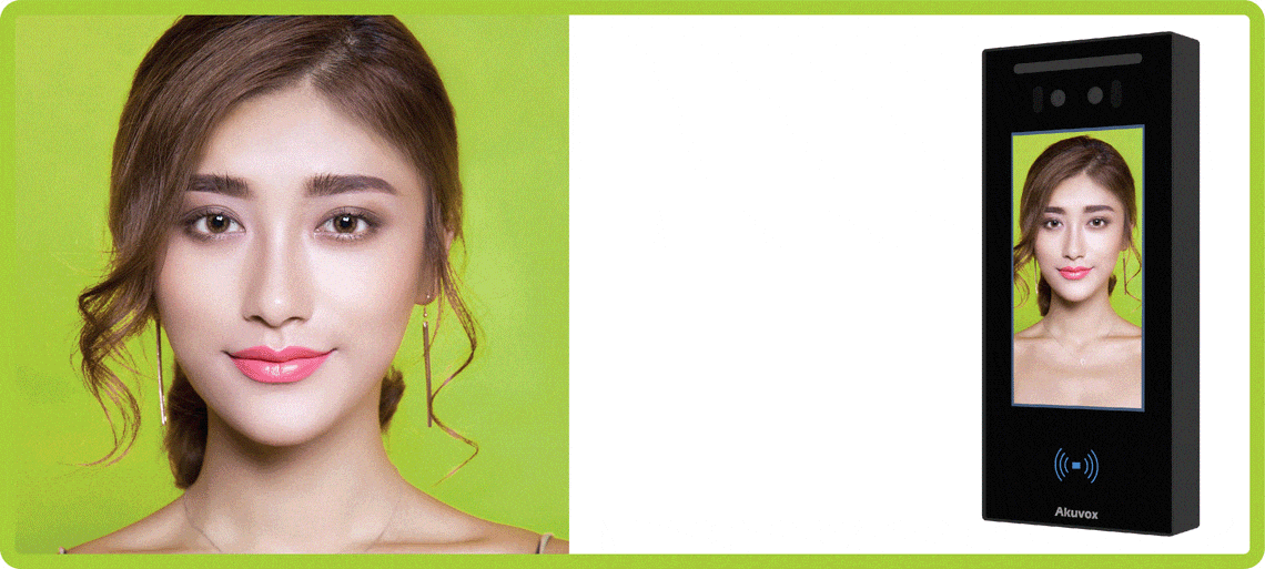 How does Face Recognition access control work?