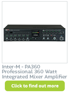 Buy telephone paging system related products like the InterM PA360 at CIE.