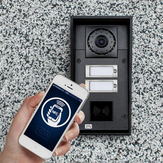 2N Force Door Intercom Frictionless Access Authentication NFC 